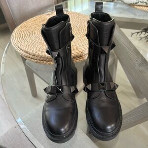 Valentino rock stud boots